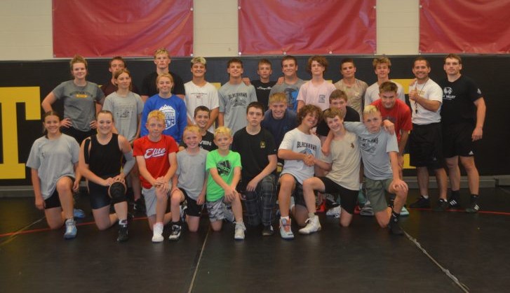 UVU wrestler Tanner Lofthouse leads MVHS Wrestling Camp